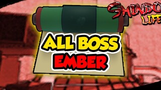 (2 CODE) All New *BOSS MISSION* SCROLLS LOCATION In Old Ember Shindo Life!