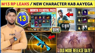 M13 Royal Pass 😱 Free Falcon & M416 Glacier Bgmi | Bgmi New Character - Old Erangel Back