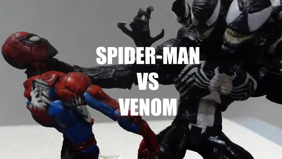 Spider-Man vs Venom (STOP MOTION) - Bilibili