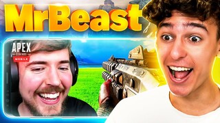 MrBeast Plays Apex Legends Mobile!! (REACTION)