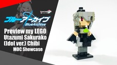 Preview my LEGO Blue Archive Utazumi Sakurako (Idol ver.) Chibi | Somchai Ud