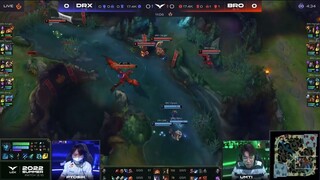 Highlights DRX vs BRO - Ván 1 _ LCK Mùa Hè 2022 _ Tuần 1 Ngày 4