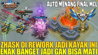 ZHASK SETELAH DI REWORK JADI SUPER OP !!! BISA AUTO WIN STREAK NIH! MOBILE LEGENDS