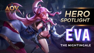 Eva The Nightingale Hero Spotlight - Garena AOV (Arena of Valor)