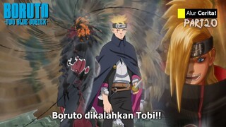 BORUTO TIME TRAVEL - HIMAWARI BORUTO AKHIRNYA BERTEMU SAAT MEREKA MELIHAT NARUTO HINATA HAMPIR TE