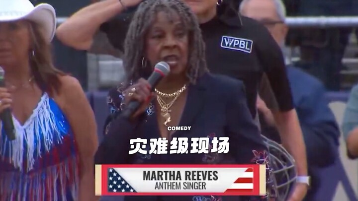 Another disastrous live performance of the U.S. national anthem‼️