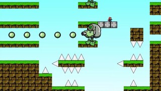 In the end, I was killed by the destruction mushroom!