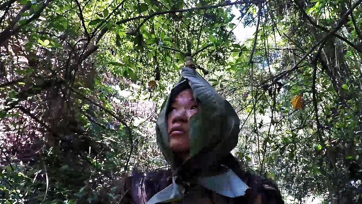 石板扣终于有了收获，猎物大的吓人，女子单挑荒野之东南亚丛林43集