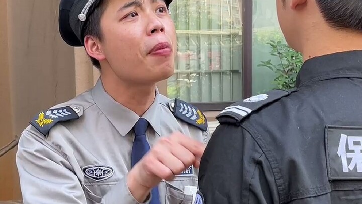 “Being a security guard means you’ve gotta have clout—and connections!”