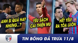 TIN BÓNG ĐÁ TRƯA 11/8: Mbappe gửi THÔNG ĐIỆP LẠ đến Messi? Ronaldo ra YÊU SÁCH để ở lại MU