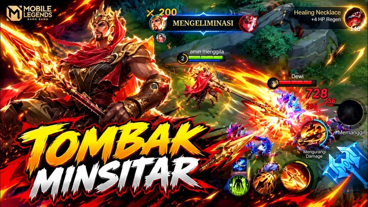 minsitar tombak mematikan