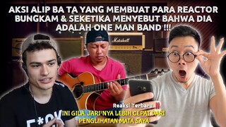 Inilah Reaksi Musisi Ketika Alip Ba Ta Cover Lagu Sulit Hanya Dengan Tutup Mata | Alipbata Reaction