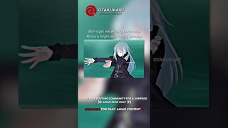 Don’t get me wrong, but I think Rimuru might win facing Shadow #anime #shorts #animeedits #animememe