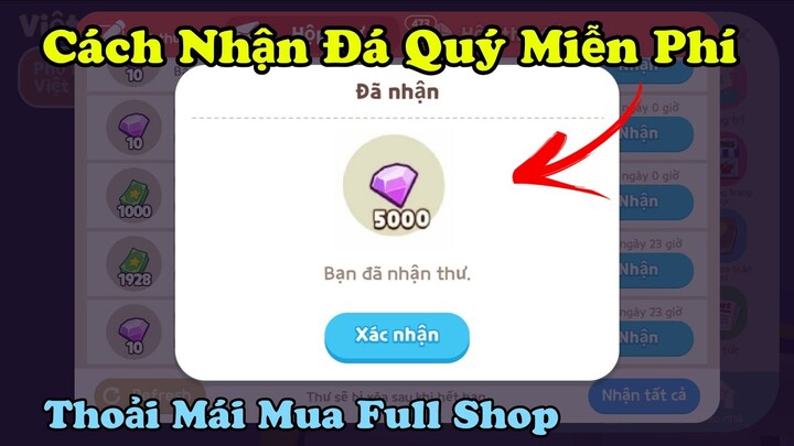 Play Together | Lỗi Game Nhận Đá Quý Miễn Phí Mua Full Đồ | Không Tốn 1 Xu