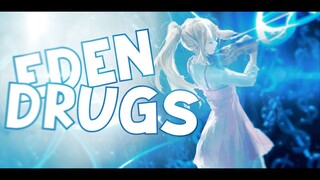 Eden Drugs amv typography