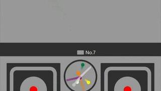 [Small ball elimination game] 18-color small balls, who can win? Season 1 Episode 1 [Algodoo]