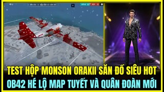 (Free Fire) OB42 Hé Lộ Map Tuyết Và Thay Đổi Quân Đoàn Mới, Test Sự Kiện Mở Hộp Săn Đồ Monson Orakii