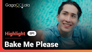 Shin & Peach have an accidental wet & wild moment in Thai BL "Bake Me Please" 😳😂