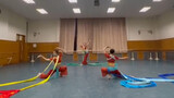 The Dunhuang Repertoire Long Silk [Flying Sky] สำหรับการสอบปลายภาคของ Beijing Dance Academy