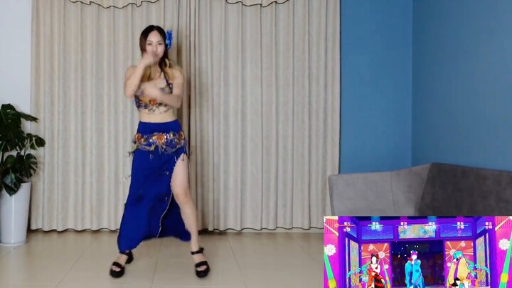"Just Dance" Extreme Dress Up MASHUP! Red, orange, yellow, green, blue, purple