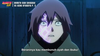 Usaha Shikadai Menghentikan Ryogi! Boruto dan Shikadai vs Geng Byakuya Part 2