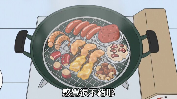 [Koleksi Makanan Crayon Shin-chan] Dua Belas Hidangan Asap
