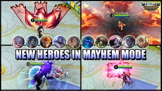NEW HEROES AND BATTLESPELL EFFECTS IN MAYHEM MODE - MLBB
