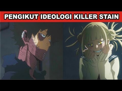 5 Penjahat Pengikut Ideologi Stain [ Review ANIME & MANGA Boku no Hero s2 ]
