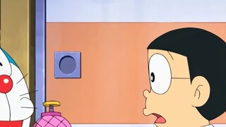 This spray can see what will happen behind the photo# Doraemon