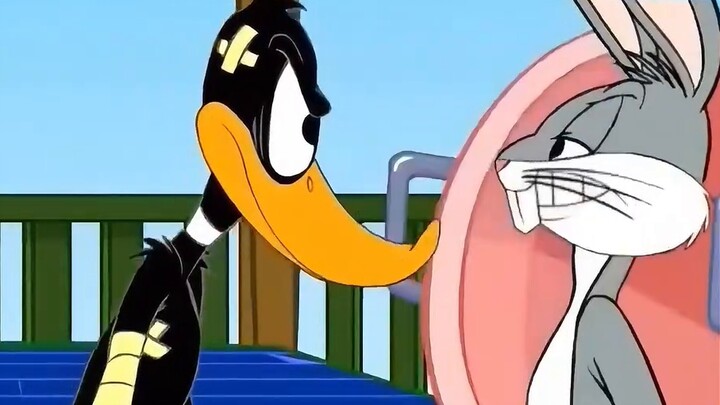 Untuk mendapatkan air kembali, si kelinci dan Daffy Duck memulai kompetisi #animasimasakecil...