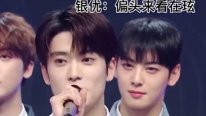 A feast for the eyes!!! A 1997-born hunk × another hunk—double the handsome on one stage (a little f