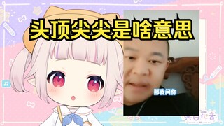 日本人问头顶尖尖是什么意思 该怎么解释？