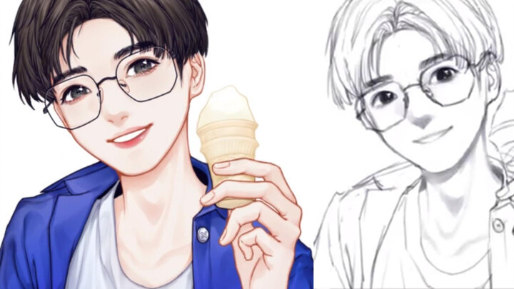 Tentang Cara Menggambar Paman Joey yang Imut