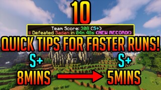 10 QUICK TIPS FOR FASTER RUNS! | Hypixel Skyblock Dungeon Guide