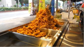 Gà Rán và Cua Bé Nổi Tiếng#amthuc #monngon