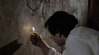 A man moved into a haunted house where someone had just died. Late at night, he found a small hole i