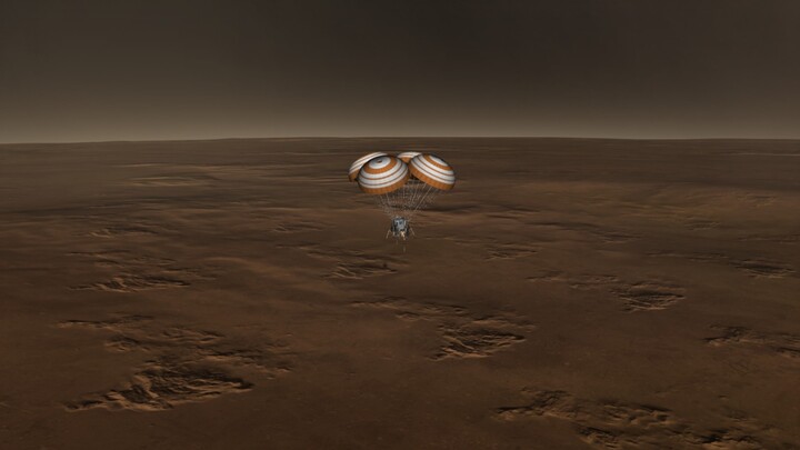 [GMV]KSPs-RSS simulated manned landing in mission to Mars