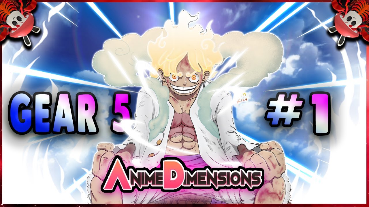 Showcase 🗲 NEW 5TH GEAR LUFFY AND ACCESSORY [🗲 GEAR 5] Anime Dimensions  Simulator (Codes) - BiliBili