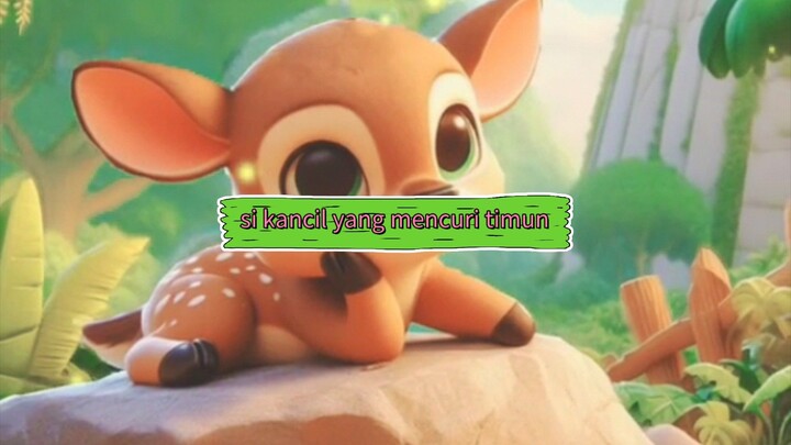 cerpen  si kancil yang mencuri timun di kebun pak tani