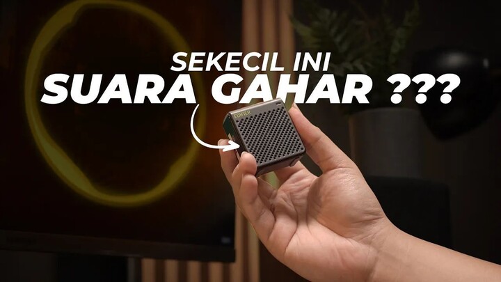 Speaker sekecil ini bisa buat party?🫨🫨 Revew Speaker Mini Portable Bluetooth Edifier MP85