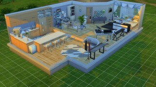 【The Sims 4】 Nhà cho thuê đơn lẻ ｜ Bến cảng ấm áp cho nhân viên văn phòng ｜ Tham khảo hình minh họa 