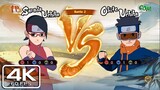 Sarada Vs Obito Gameplay - Naruto Storm 4 Next Generations (4K 60fps)