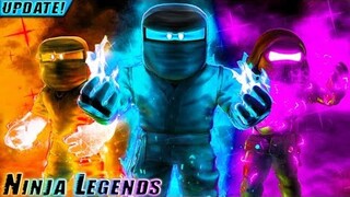 NINJA LEGEND UPDATE RANK SIÊU MẠNH VÀ KHU VỰC LUYỆN CÔNG MỚI