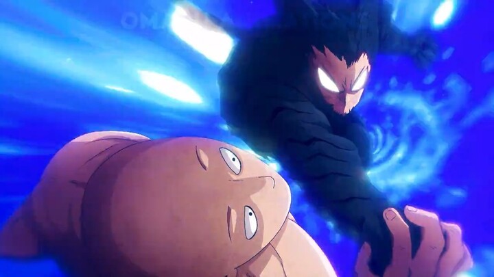 COSMIC GAROU VS SAITAMA FULL FIGHT ONE PUNCH MAN MANGA ANIMATION