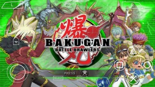 BAKUGAN BATTLE BRAWLERS DEFENDERS OF THE CORE PPSSPP GAMEPLAY