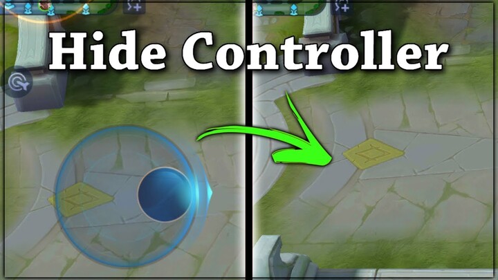 How to hide the Controller of Mobile Legends! | Mobile legends Hidden Analog Mod, Trick, App. (NEW)