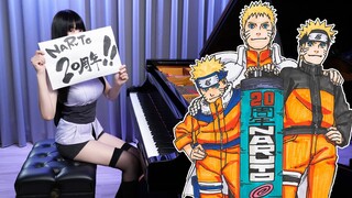 NARUTO 20th Anniversary『ROAD OF NARUTO』Piano Medley 🍥NARUTO-ナルト- 20周年記念🍥Ru's Piano