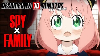 🔷 Spy X Family | Resumen en 10 Minutos (más o menos) | TEMPORADA 1 | PARTE 1