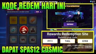 BOCORAN KODE REDEM TERBARU, DAPAT SPAS 12 COSMIC TELEPORTIA EVENT BULLS EYE FREE FIRE