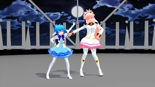 【ⅯⅯⅮギャラクシーエンジェル】ミルフィーユ・桜葉＆ミント・プラマンシュでスターリースカイ☆パレード